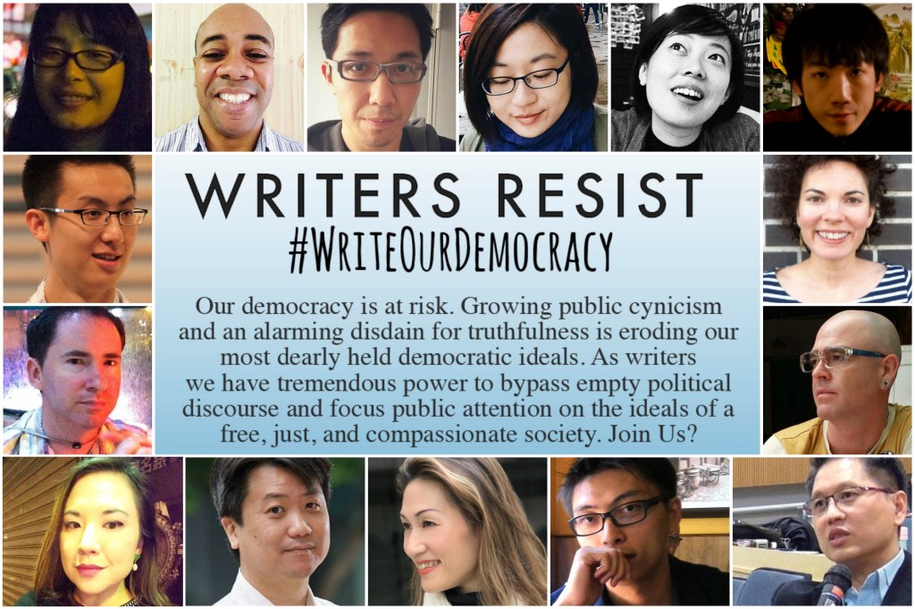 #WRITERSRESIST in Hong Kong —&nbsp;Readers
