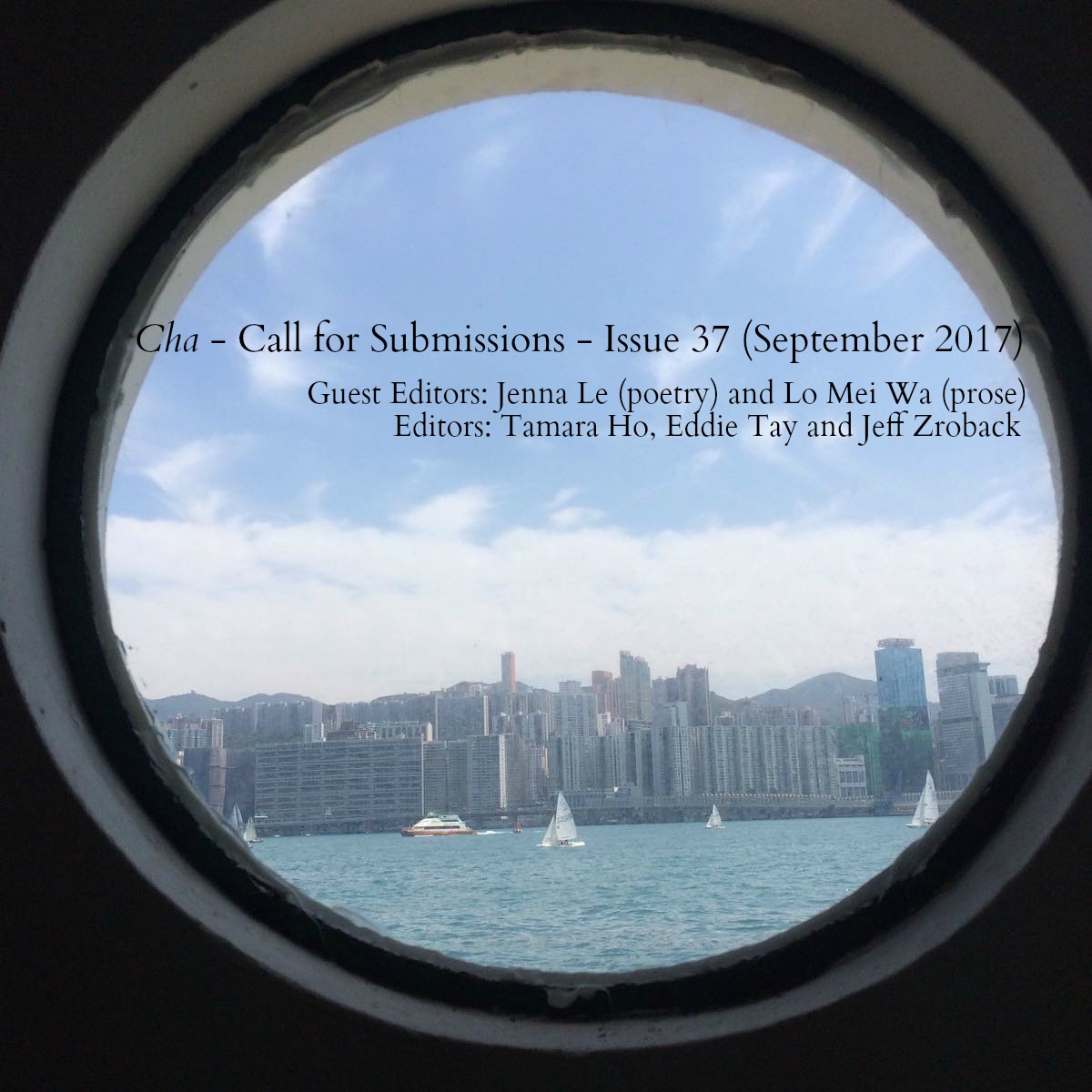 Cha_September 2017_Call for Submissions