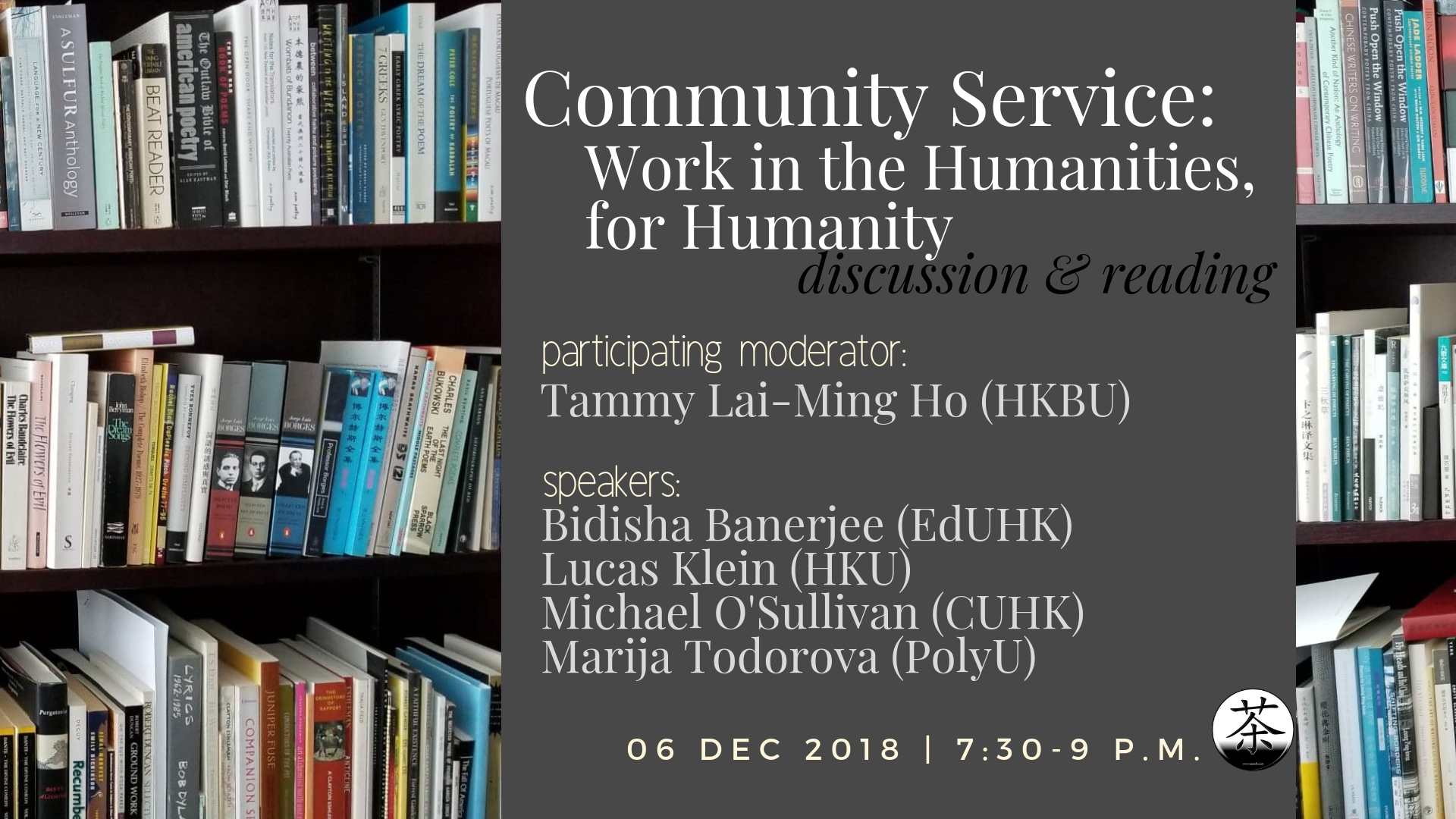 Community Service_ Work in the Humanities, for Humanity
